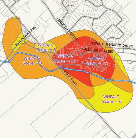 Zone de protection des têtes de puits de Carp