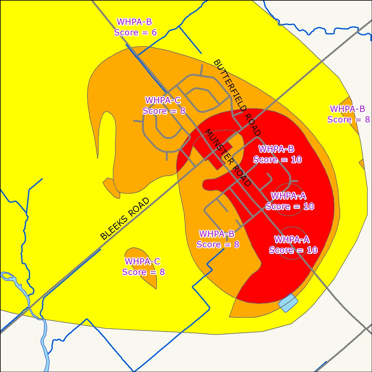 Zone de protection des têtes de puits de Munster Zone de protection des têtes de puits de Munster