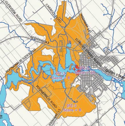 Smiths Falls Intake Protection Zone Smiths Falls Intake Protection Zone map