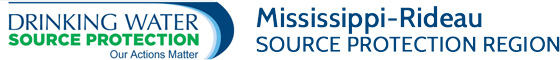drinking water source protection - Mississippi-Rideau Source Protection Region