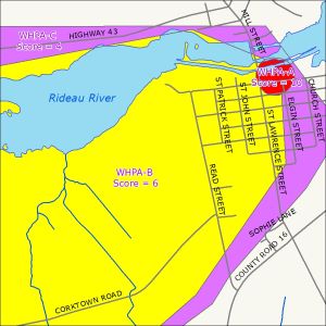 Merrickville map