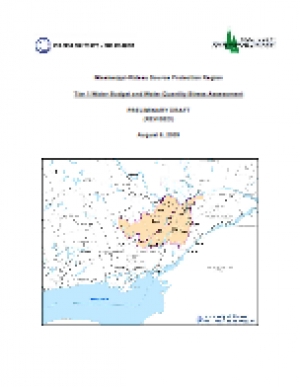 Tier 1 Water Budget and Water Quantity Stress Assessment